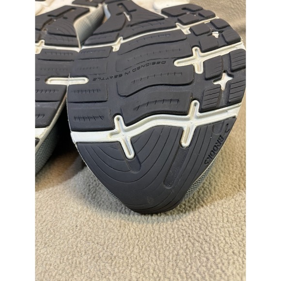 Brooks Ghost 14 Mens Running Shoes Grey Size 11.5 Road Athletic Sneakers - Picture 13 of 16